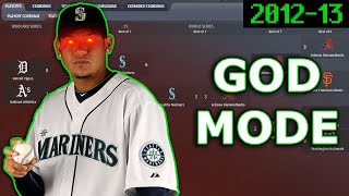 I reset MLB to 2012 and created an alternate universe (2012-13)