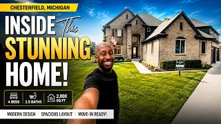 You Won’t Believe How Spacious This Chesterfield, MI Home Is! 😱 | 4 Bedrooms