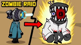 Zombie Raid - เปลี่ยนร่างเจ้าหัวกล้องปีศาจ!! [ เกมส์มือถือ ]