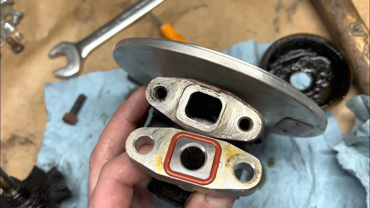 Fix precision 6466 turbo oil leak permanently YouTube