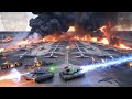 Air Base Under Fire! US Squadrons Retreat Following Russian Tank Bombardment — ARMA 3