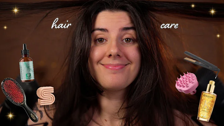 ASMR my hair routine ✨💇‍♀️