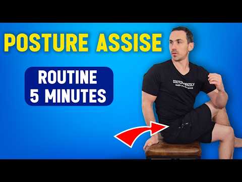 PROLONGED SITTING POSTURE: 3 RULES and 5 EXERCISES to eliminate pain!