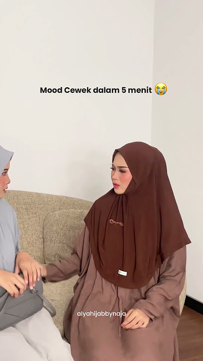 Mood cewe dalam 5 menit | Faizah Bergo | Alyahijabbynaja