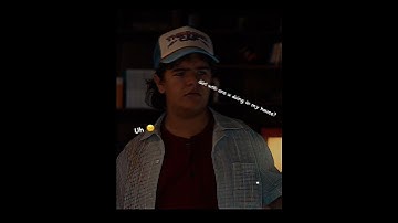 I’m laughing to hard rn help #strangerthingsedit #dustinhenderson #gatenmatarazzo