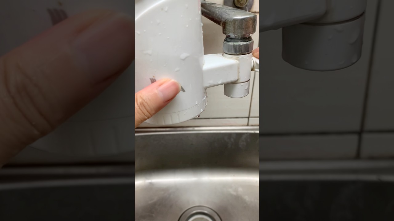 第一次更換濾水器濾芯就上手