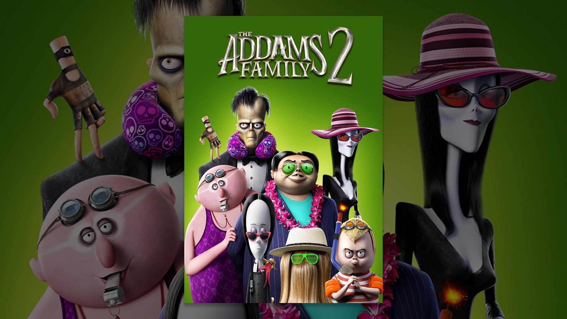 Frame from the The Addams Family 2 trailer