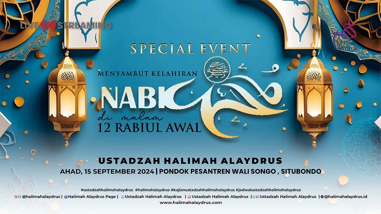 🔴𝗟𝗜𝗩𝗘 𝗙𝗥𝗢𝗠 𝗦𝗜𝗧𝗨𝗕𝗢𝗡𝗗𝗢 -𝗣𝗘𝗠𝗕𝗔𝗖𝗔𝗔𝗡 𝗠𝗔𝗨𝗟𝗜𝗗 𝗡𝗔𝗕𝗜 & 𝗧𝗔𝗪𝗔𝗦𝗦𝗨𝗟 | 𝗨𝗦𝗧𝗔𝗗𝗭𝗔𝗛 𝗛𝗔𝗟𝗜𝗠𝗔𝗛 𝗔𝗟𝗔𝗬𝗗𝗥𝗨𝗦