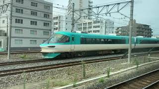 東海道線(快速)車窓[1/2]大阪→高槻/ 223系 大阪1238発(野洲行)