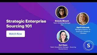 Strategic Enterprise Sourcing 101