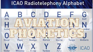 Aeronautical Alphabets |Aviation - Technologies | ICAO English phonetic Explained| phonetic alphabet