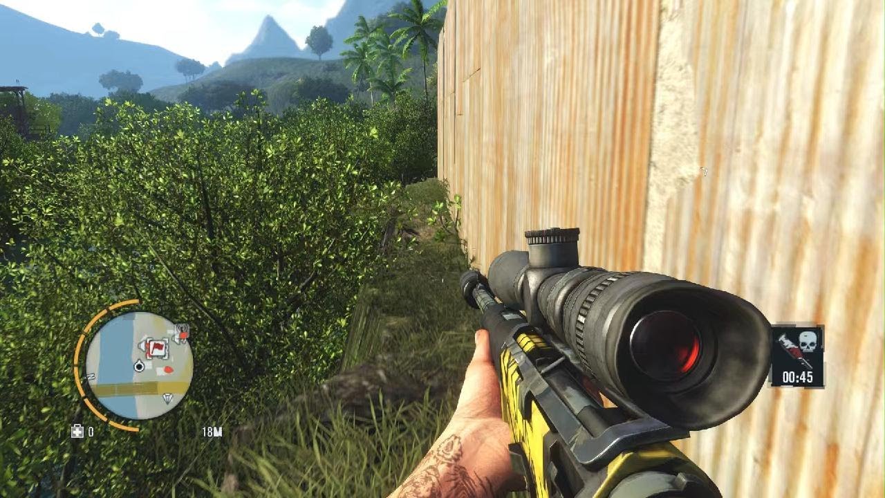 Far Cry 3 - Capturer un poste sans se faire repérer - YouTube