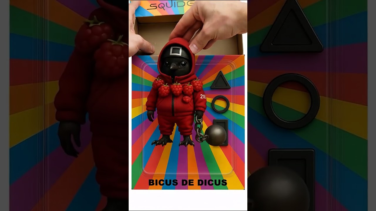 Unboxing Bri Bri Bicus Dicus x Squid Game Toy