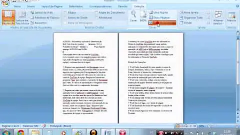 Como sair do layout de impressão?