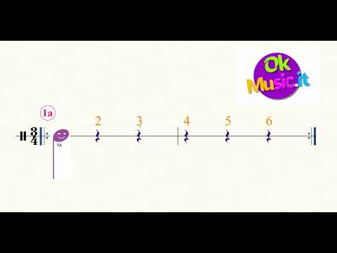 Play rhythm! game n.1a - speed 70 bpm - www.okmusic.it