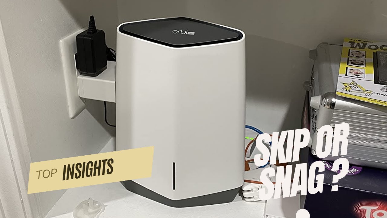 Skip This or Buy It? NETGEAR Orbi Pro WiFi 6 Mesh System SXK50 Router ...