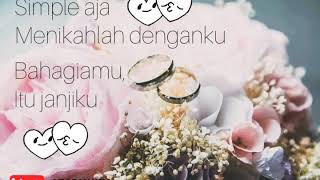 Story wa.  Bikin baper!  menikahlah denganku