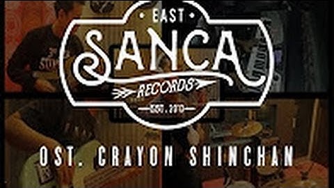 Shinchan Opening Indonesia (Rock Version) Cover by Sanca Records