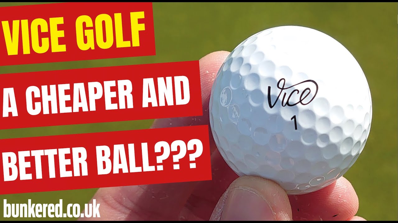 Is this a cheaper and better ball??? Vice Golf balls review YouTube