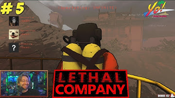 Lethal Company! DAY TWO! Alone and Afraid! Part 5 - YoVideogames