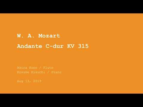 W.A.Mozart / Andante C-dur KV315