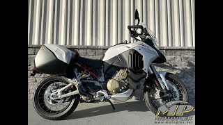 2023 Ducati Multistrada V4 S White Spoked Wheel