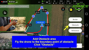 JOYANCE drone App flight routes planning 3 ways