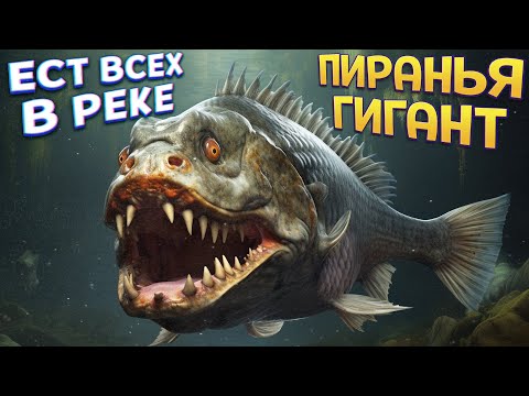 видео: ПИРАНЬЯ ГИГАНТ ПРОТИВ ВСЕХ ( Feed and Grow: Fish )