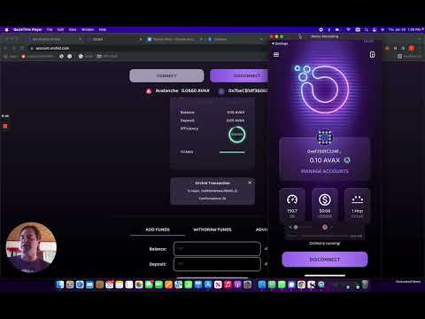 Orchid is Multi-Chain: Making an account with AVAX