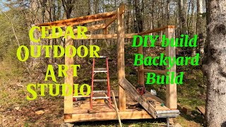 DIY Outdoor Art Studio?? Maybe Gazebo Part 1