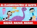 Al Elasmosaurio Le Gusta Nadar | Canciones de dinosaurios| HiDino Canciones Para Niños