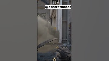 TRAIN A DEFAULT EASY SMOKE FROM POP DOG #csecretnades #train #cs2 #utils