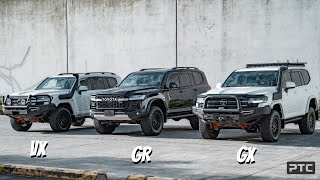 3x 300 Series Landcruisers!! GX, VX &amp; GR Walk through