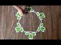 5 to 3 dot rangoli 🌺 daily use rangoli 🌺 dot rangoli 🌺 muggulu