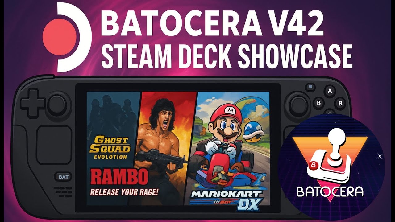 Batocera V42 Steam Deck showcase 2