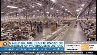 Amazon distribution warehouse planned for Scarborough, and other top business news