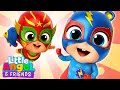 Baby John&#39;s Superhero Song | Little Angel And Friends Kid Songs