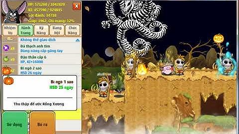 NRO: Gọi Rồng Xương Trong SK Halloween Hihi