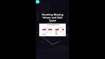 Handling Missing Values and Data Types #ai #artificialintelligence #machinelearning #aiagent