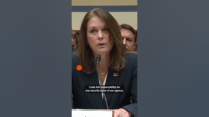 'We failed,' says US Secret Service director on Trump shooting