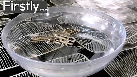 Floating Paper Clips