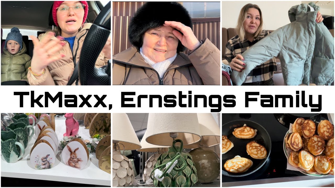 Vlog 🇩🇪🇷🇺 не приятная ситуация на кассе / TK Maxx / Ernstings Family покупки на скидках / влог ￼￼