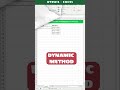 How to create a Dynamic Numbered Lists in Excel