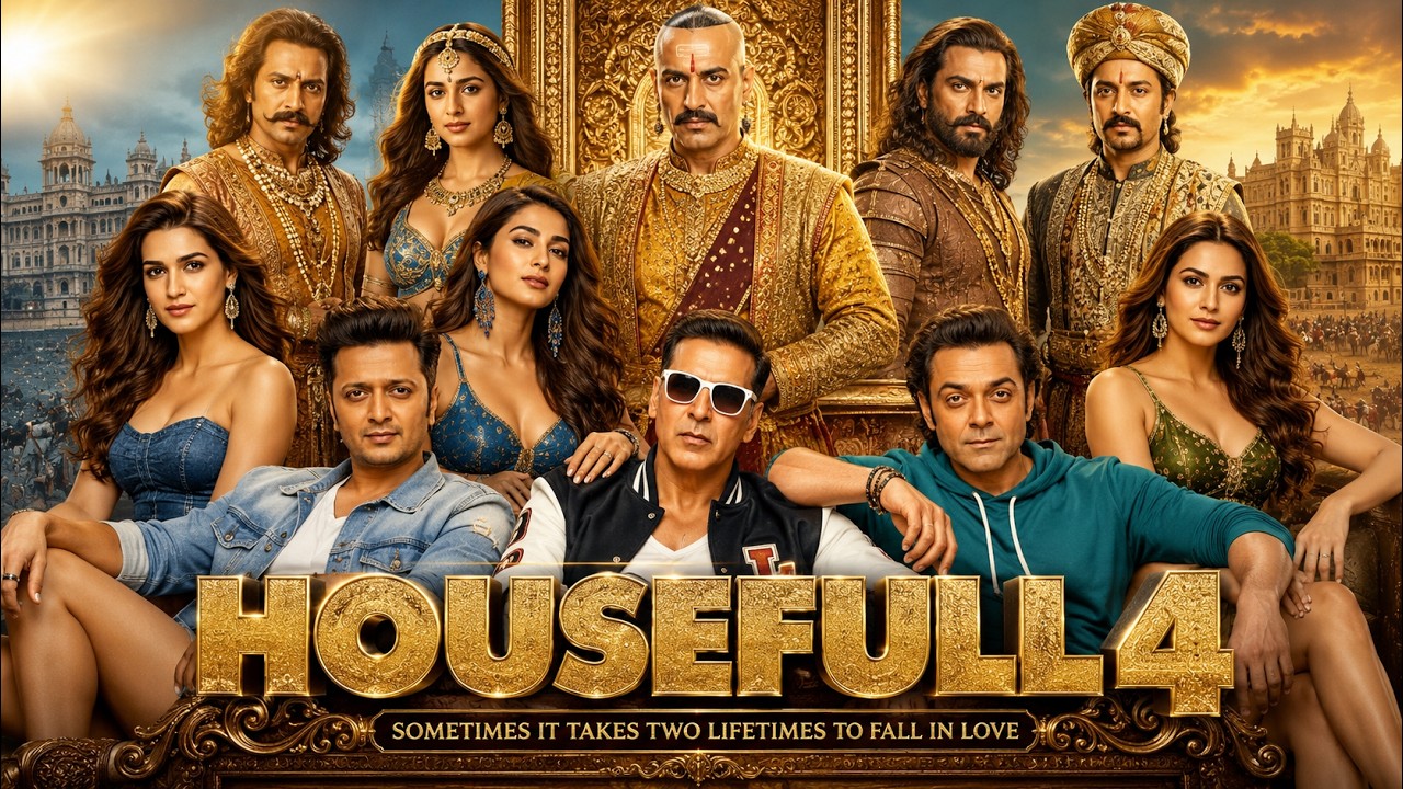 Housefull 4 | Akshay Kumar Bobby Ritesh Kriti & Pooja New Blockbuster Comedy Movie