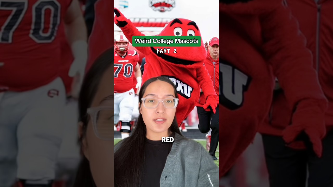 Weird College Mascots Pt. 2: Big Red ⭕️ 