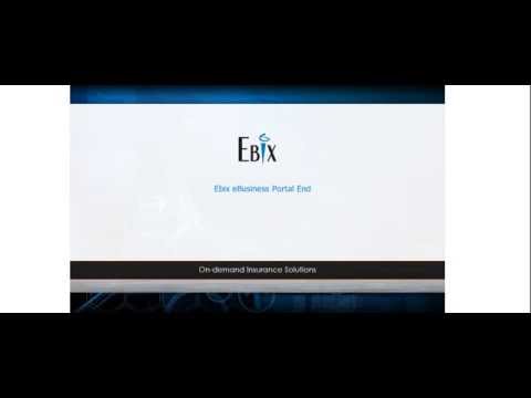 Ebix eBusiness Portal Overview