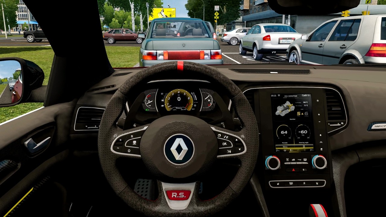 2018 Renault Megane RS - City Car Driving [Thrustmaster T300RS GT Gameplay]