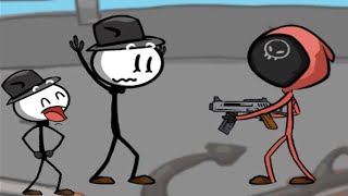 Stickman Escape: Choice Story - Fun Stickman Brain Puzzle Games - Level 21-25 Gameplay Walkthrough screenshot 1