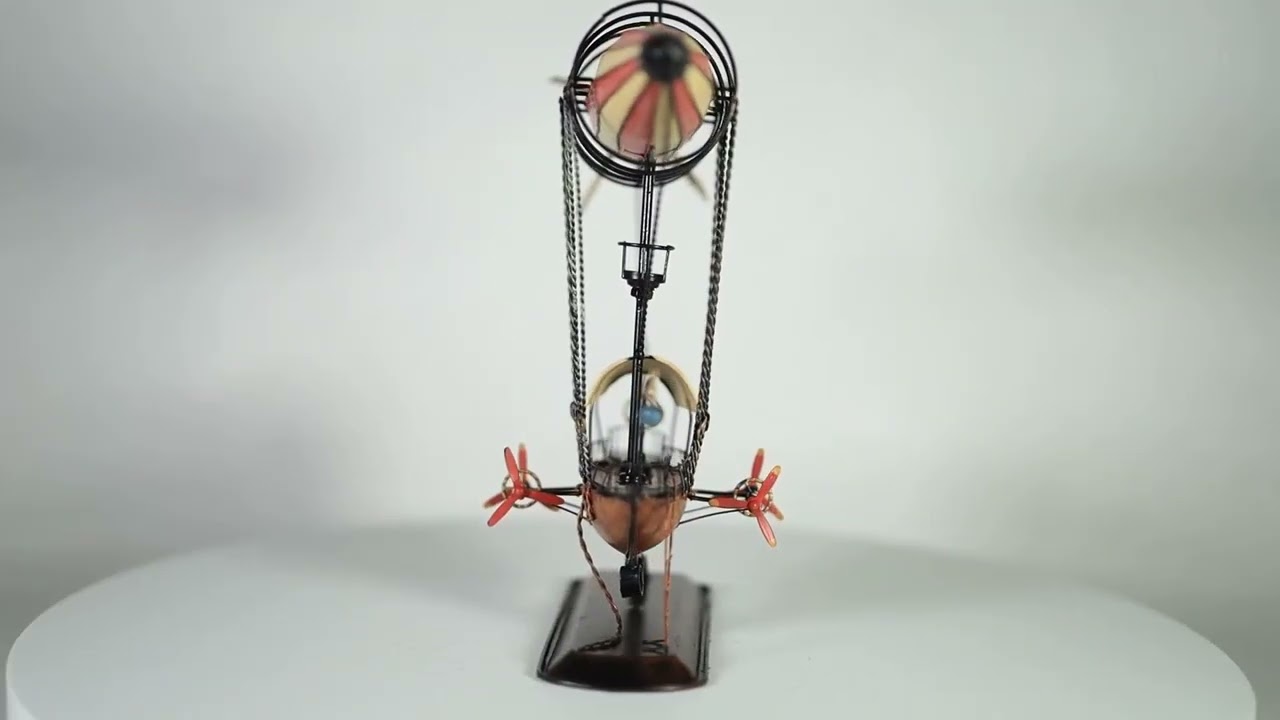 Gift for Him: Unveiling the Steampunk Airship Model!
