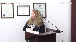 08-11-26 Board of Selectmen